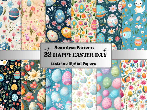 Seamless Easter Digital Pattern Paper: The Ultimate Tool for Creative Crafters