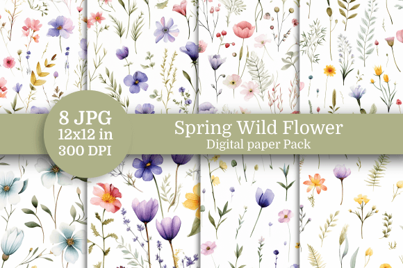 Spring Wildflower Digital Paper: A Comprehensive Evaluation
