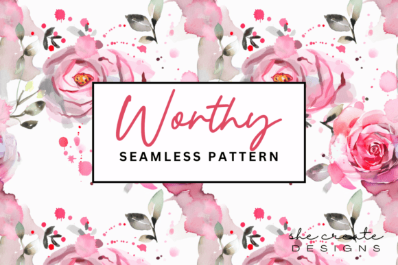Worthy Floral Seamless Pattern
